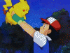 Ask Throws Pikachu Flies Backward GIF.gif