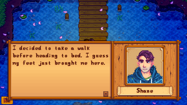 It melts my heart that the go-to partner for Stardew Valley marriage  speedrunning is Shane